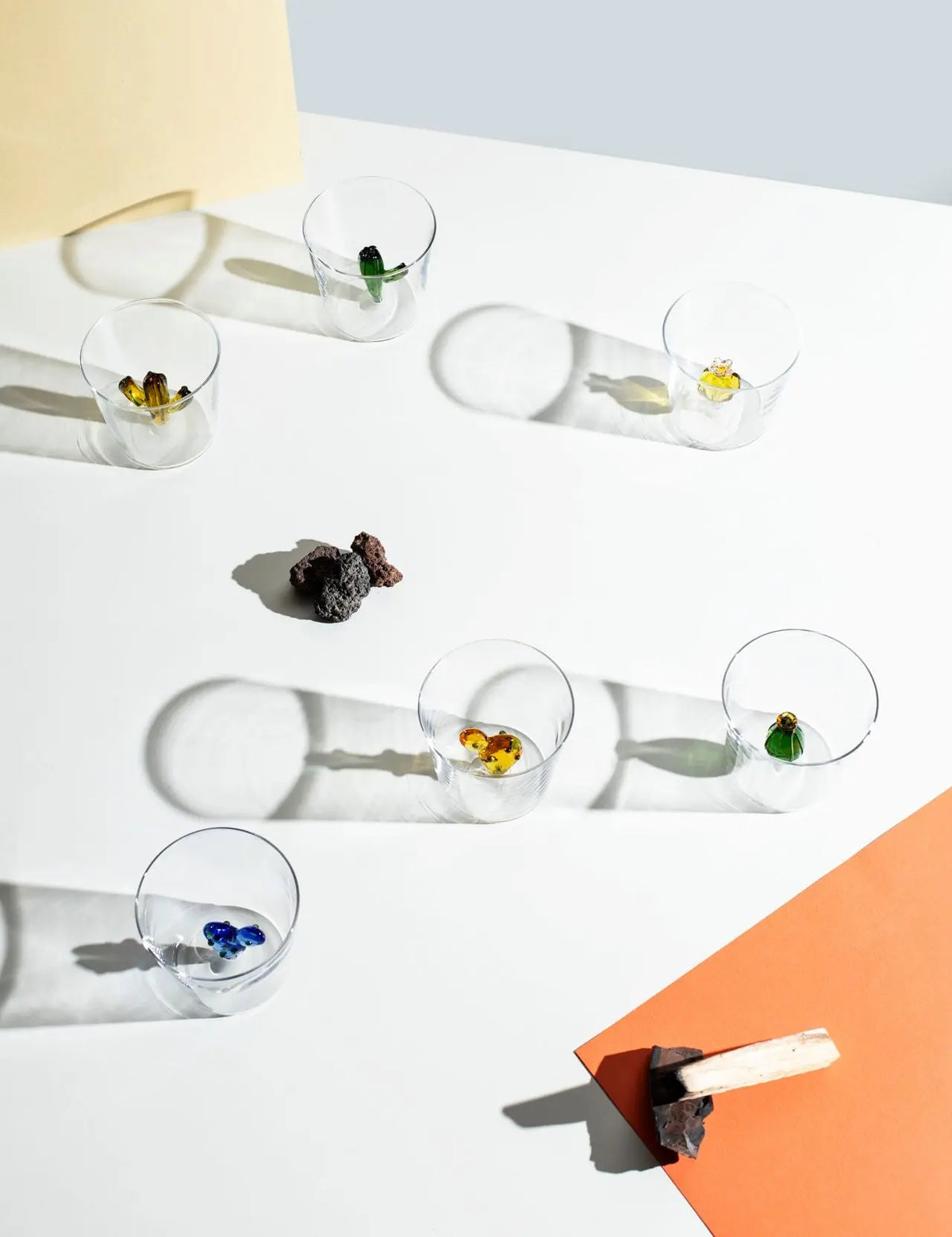 Ichendorf Milano Desert Plants lasi vihreä-meripihka Ichendorf Milano