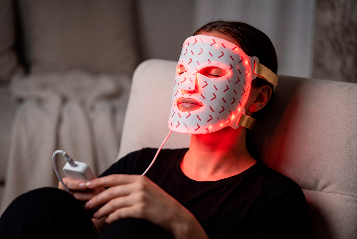 Innolux RED MASK punavalonaamio