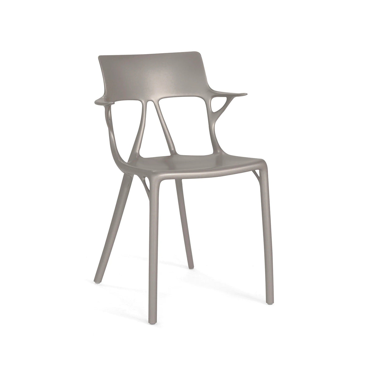 Kartell A.I. tuoli metallinharmaa - Laatukaluste