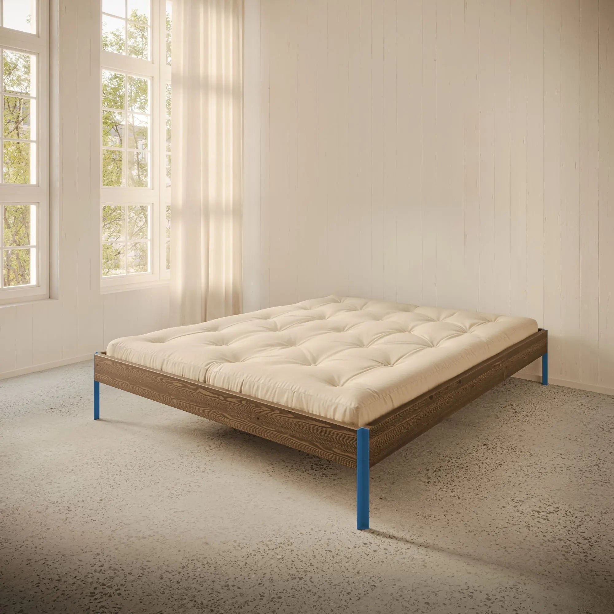 Karup Core 180x200 sänkykehikko ruskea/sininen Karup