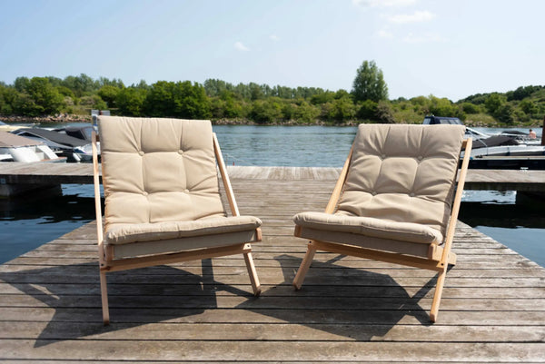 Karup Design Boogie Outdoor aurinkotuoli beige Karup Design