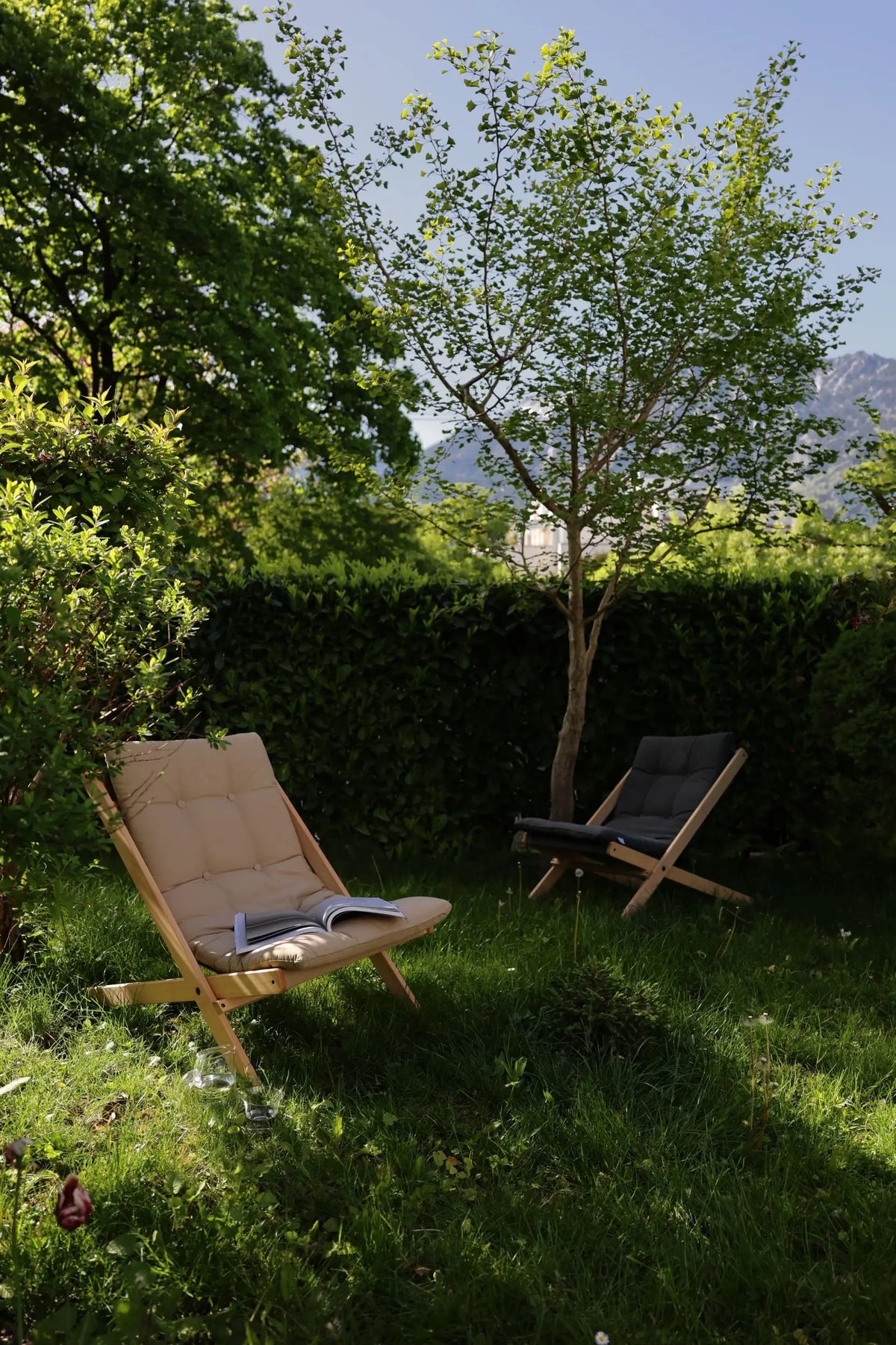 Karup Design Boogie Outdoor aurinkotuoli tummanharmaa Karup Design