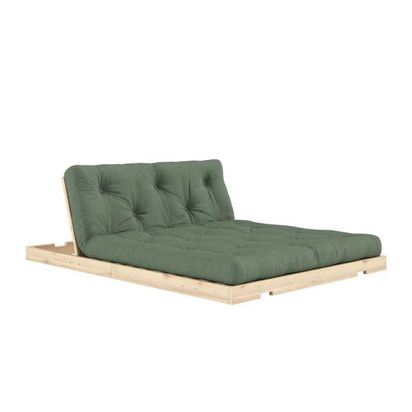 Karup Design Flip 140x200 vuodesohva mänty/oliivinvihreä Karup Design