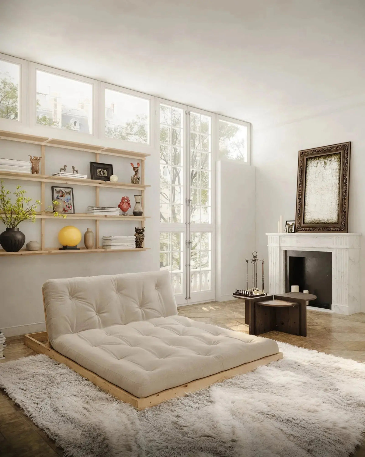 Karup Design Flip 140x200 vuodesohva mänty/natural Karup Design