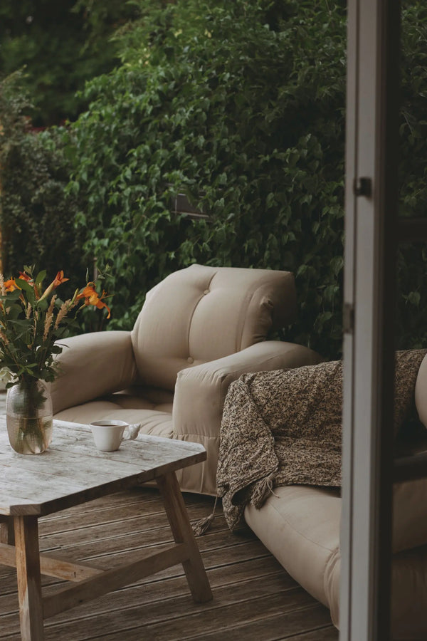 Karup Design Hippo Outdoor lepotuoli beige Karup Design