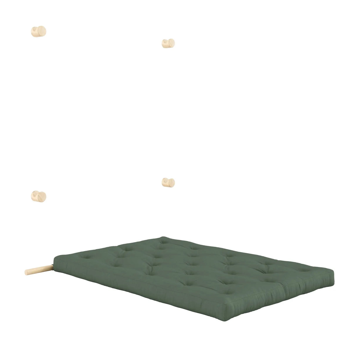 Karup Design Hooked vuodesohva mänty/oliivinvihreä Karup Design