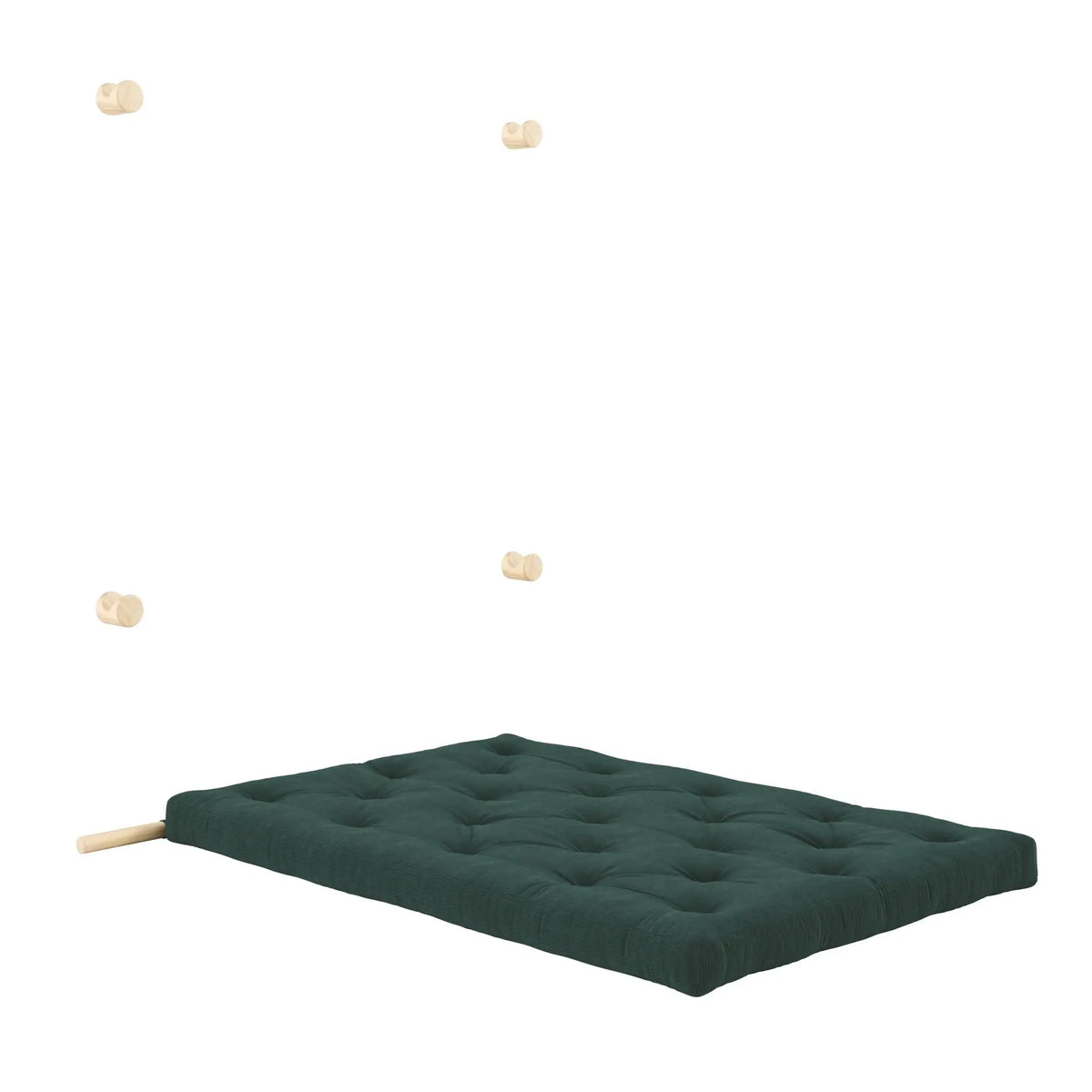 Karup Design Hooked vuodesohva mänty/tummanvihreä Karup Design