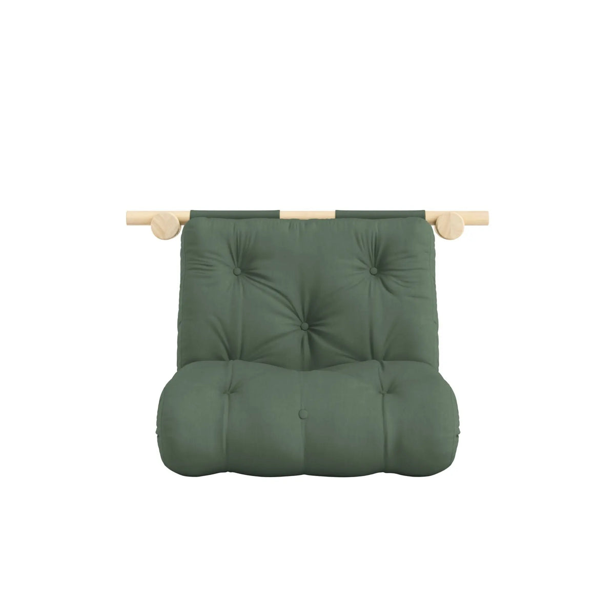 Karup Design Hooked vuodetuoli mänty/oliivinvihreä Karup Design