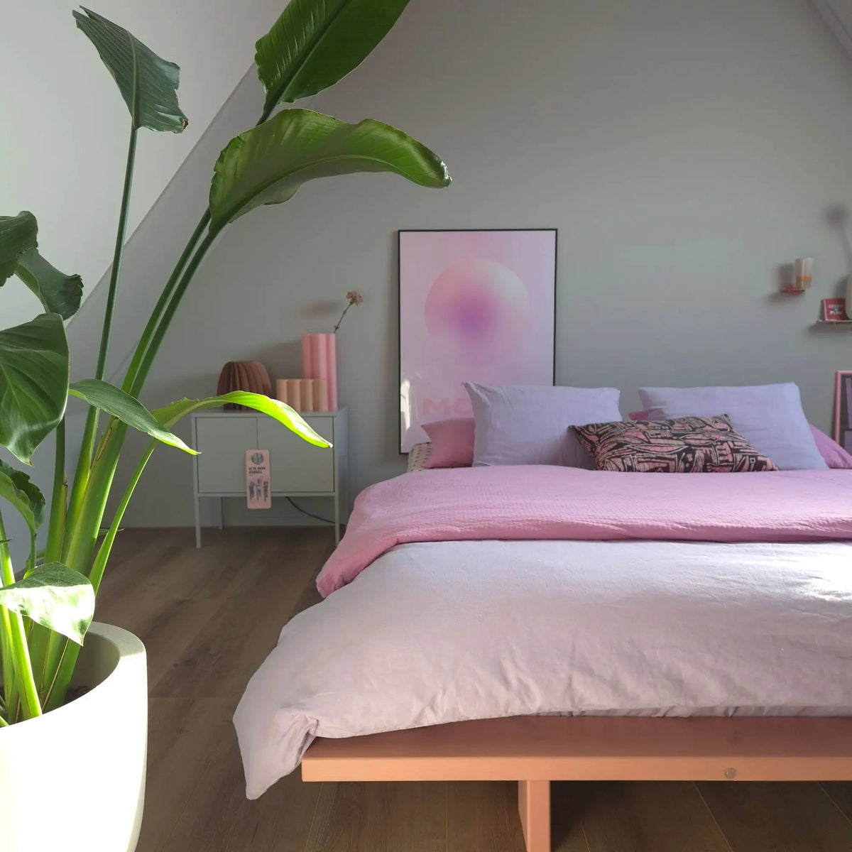 Karup Design Japan 180x200 cm sänkykehikko vaaleanpunainen Karup Design