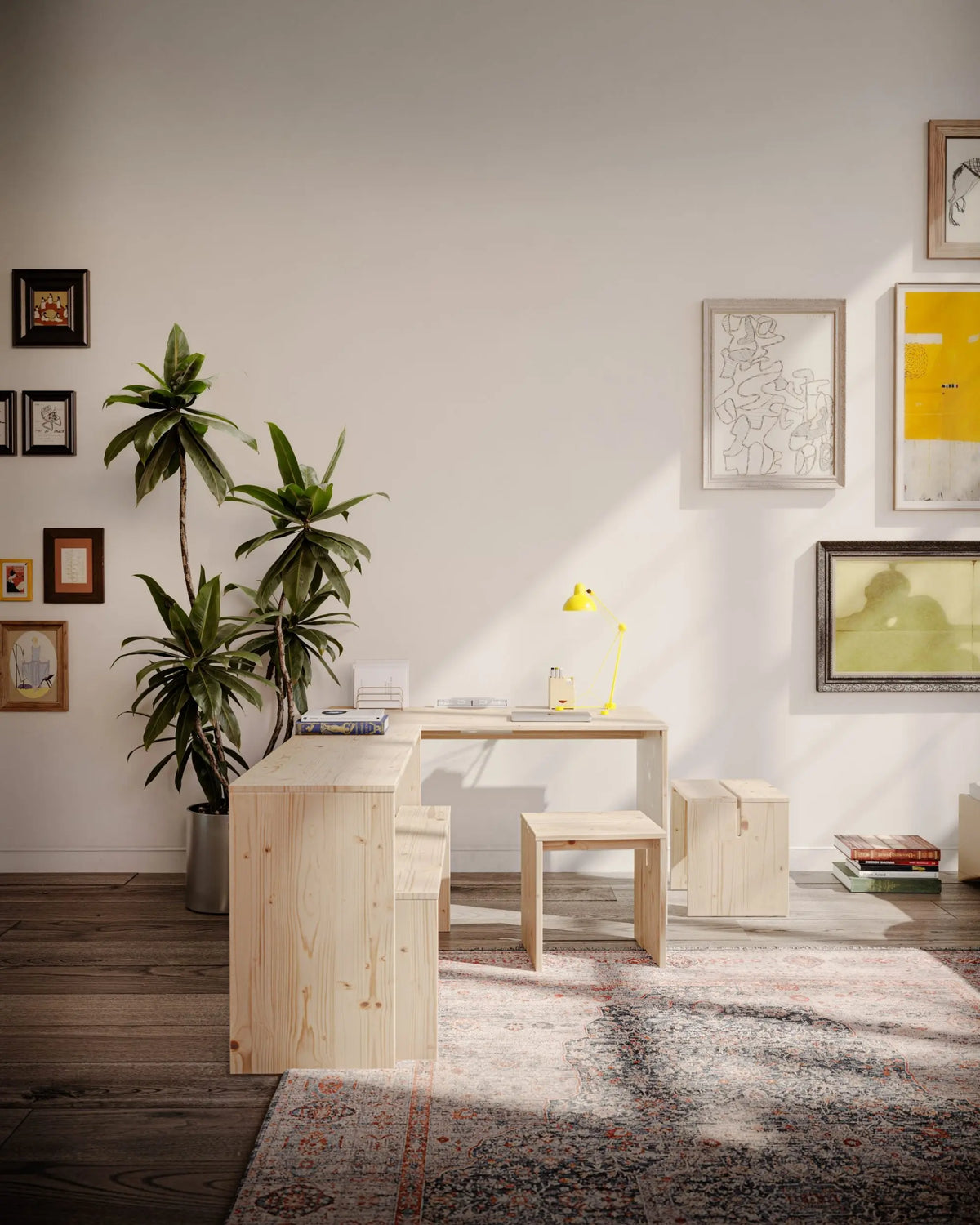 Karup Design Join-In 124x78 pöytä mänty Karup Design