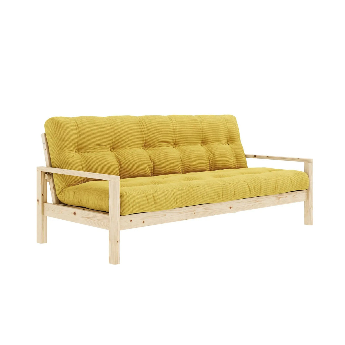 Karup Design Knob vuodesohva mänty/keltainen Karup Design