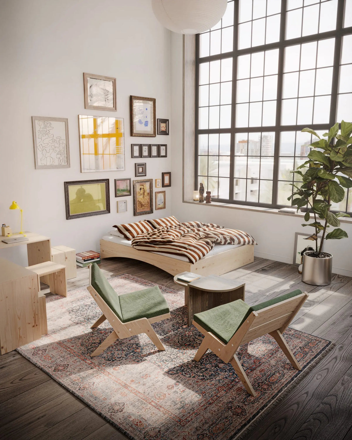 Karup Design Orbit 180x200 sänkykehikko mänty Karup Design