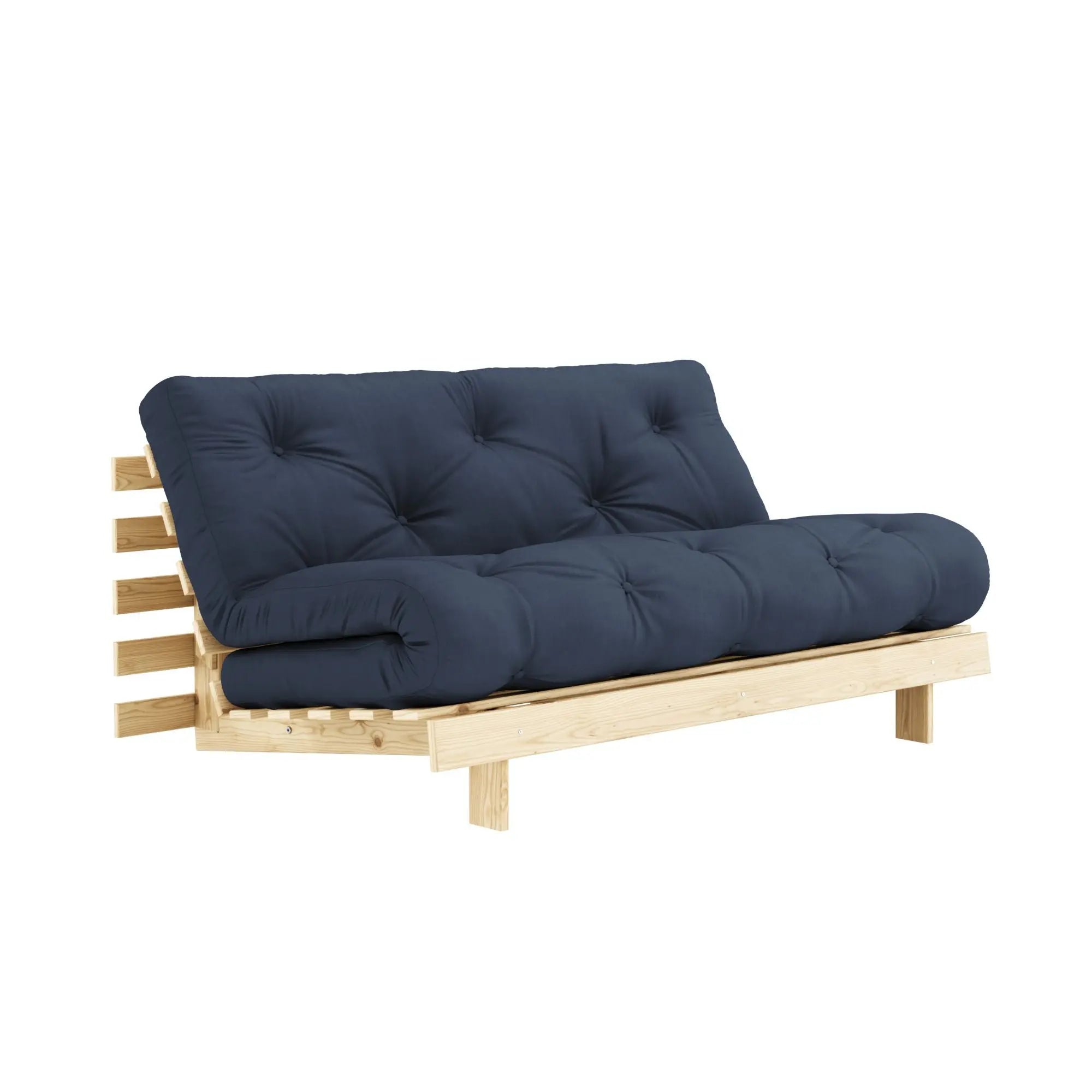 Karup Design Roots 160 vuodesohva mänty/tummansininen Karup Design