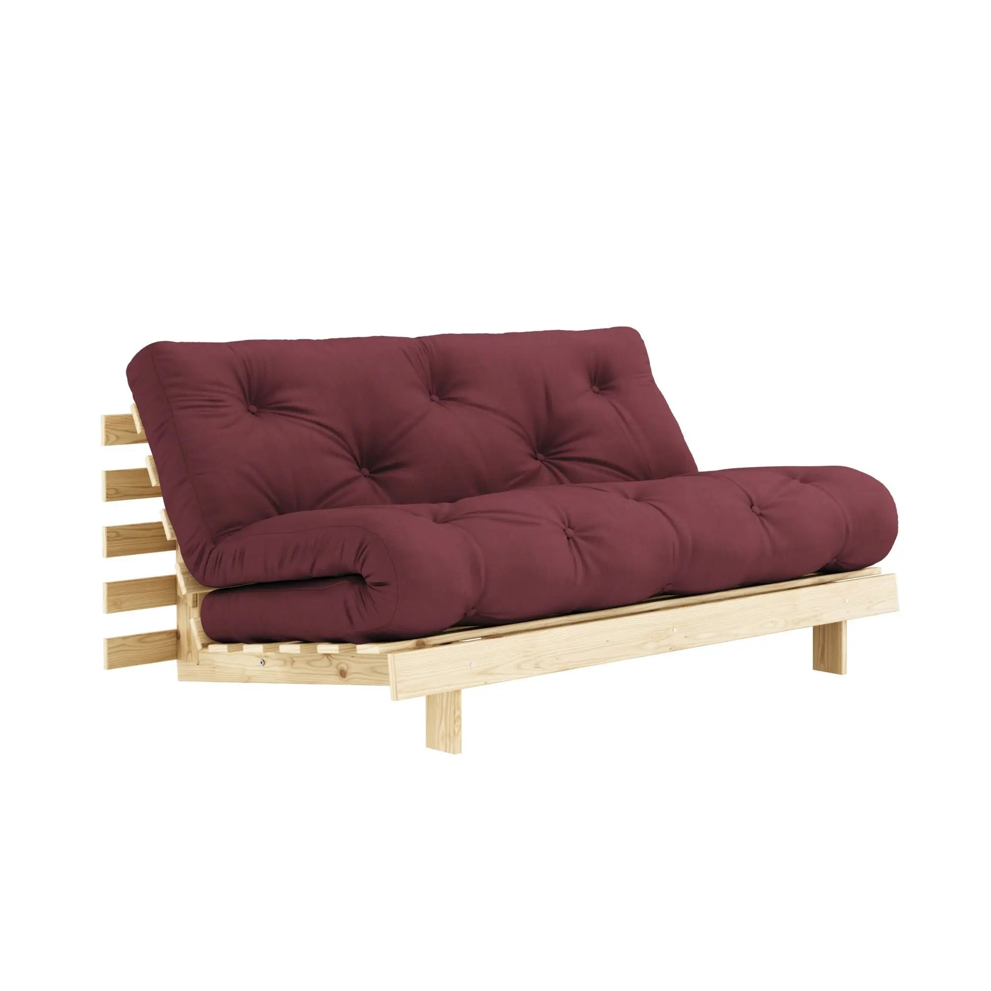 Karup Design Roots 160 vuodesohva mänty/viininpunainen Karup Design