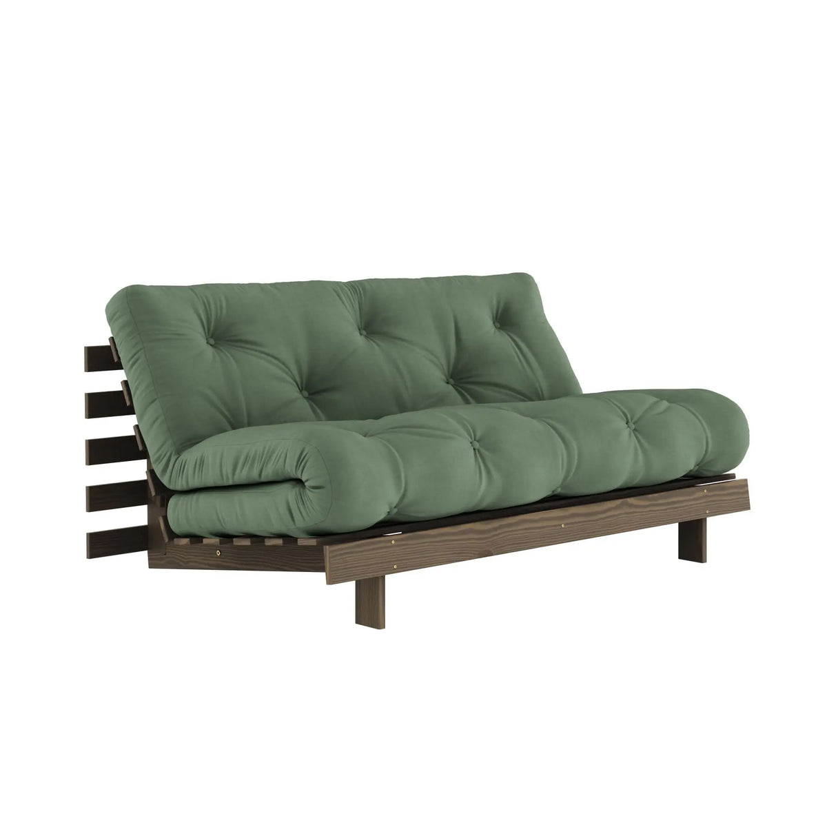 Karup Design Roots 160 vuodesohva ruskea/oliivinvihreä Karup Design