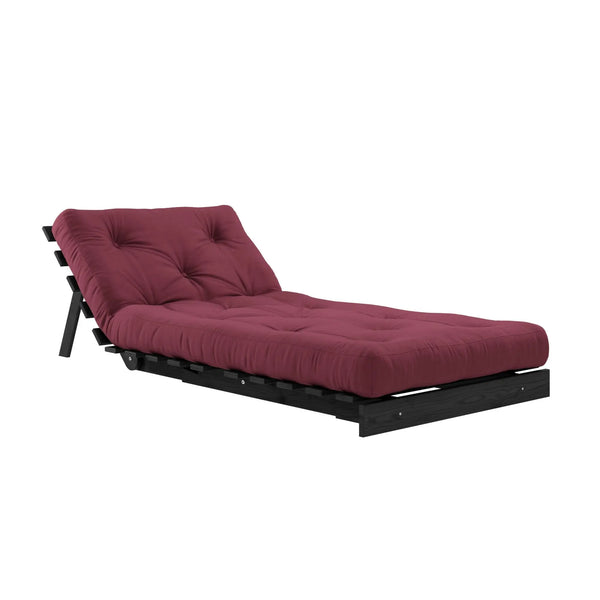 Karup Design Roots 90 vuodetuoli musta/viininpunainen Karup Design