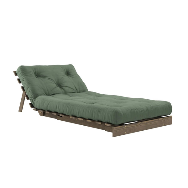 Karup Design Roots 90 vuodetuoli ruskea/oliivinvihreä Karup Design
