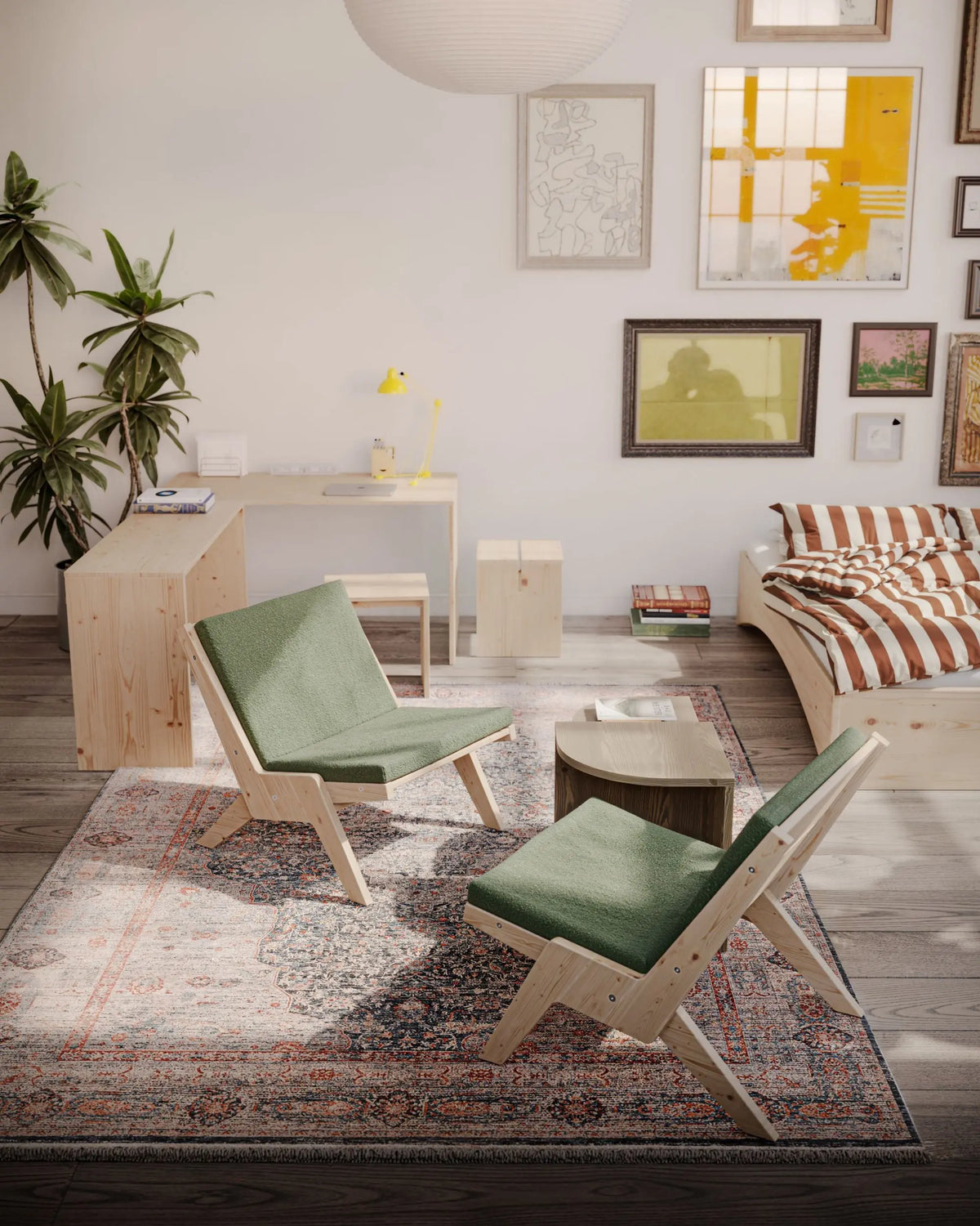 Karup Design Sway lepotuoli vihreä Karup Design