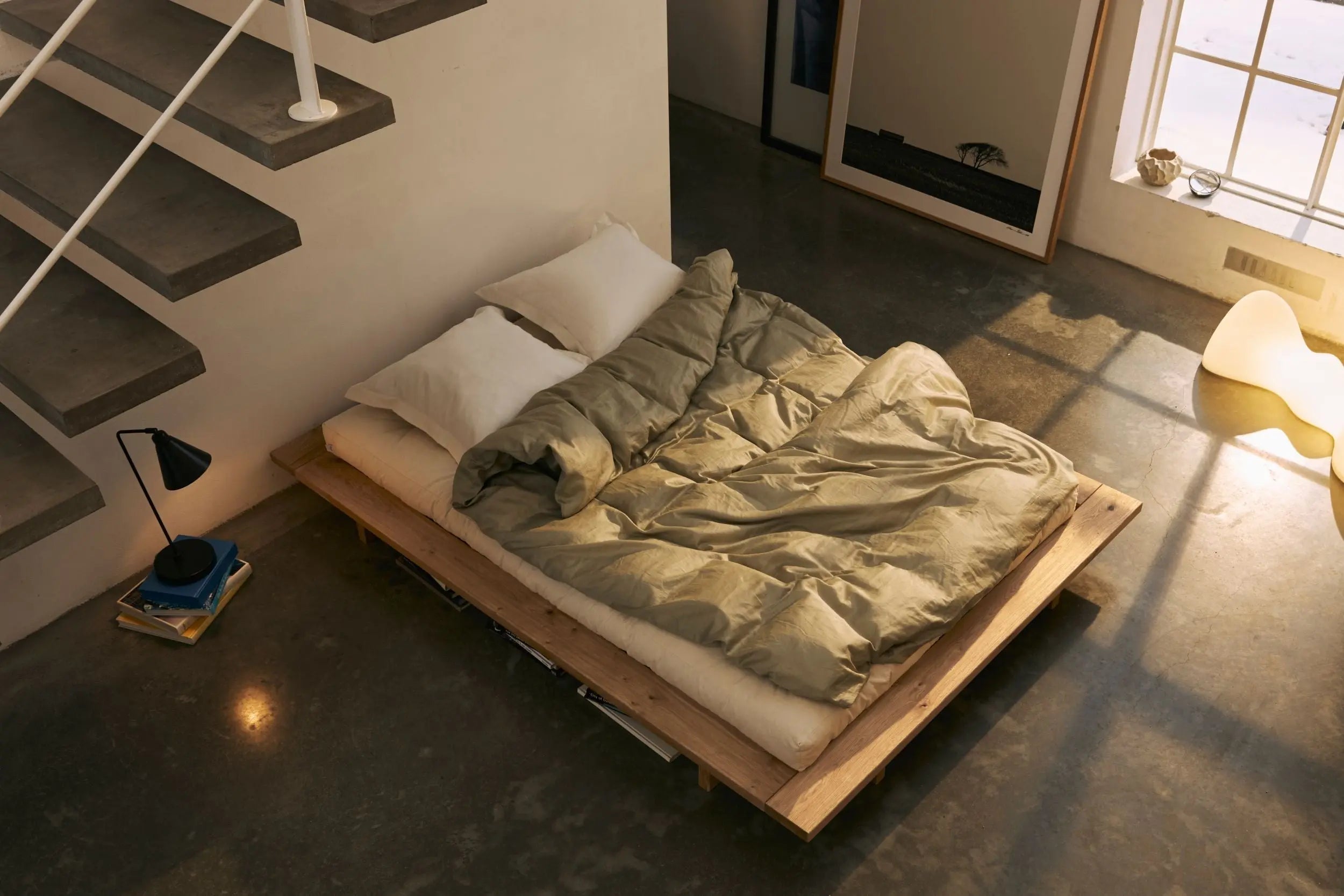 Karup Japan 90x200 cm sänkykehikko tammi Karup