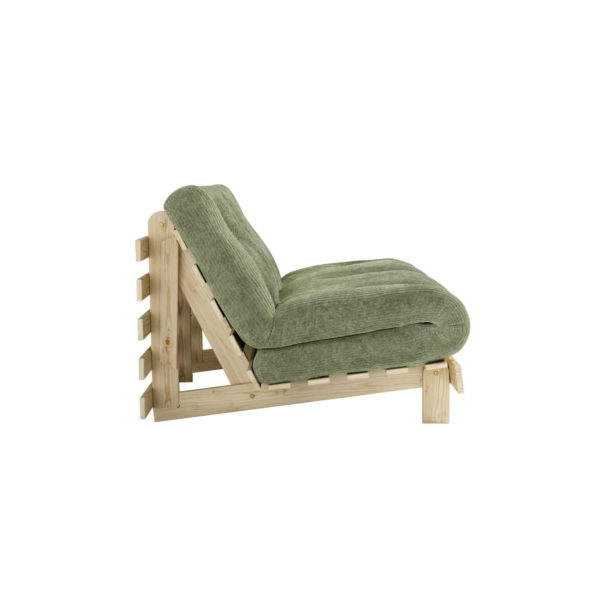 Karup Roots 140 vuodesohva mänty/khaki green Karup