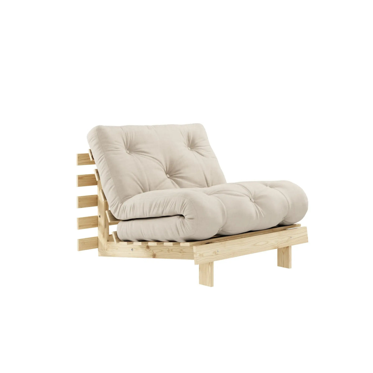 Karup Roots 90 vuodetuoli mänty/beige Karup