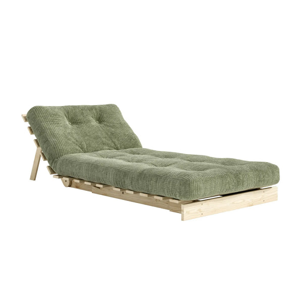 Karup Roots 90 vuodetuoli mänty/khaki green Karup