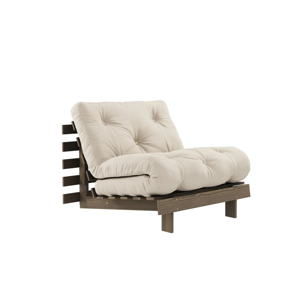 Karup Roots 90 vuodetuoli ruskea/beige Karup