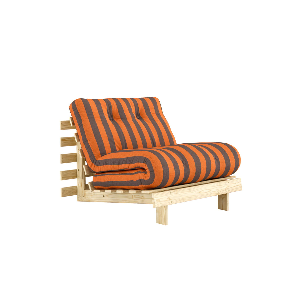 Karup Roots 90 bed chair pine/orange-brown