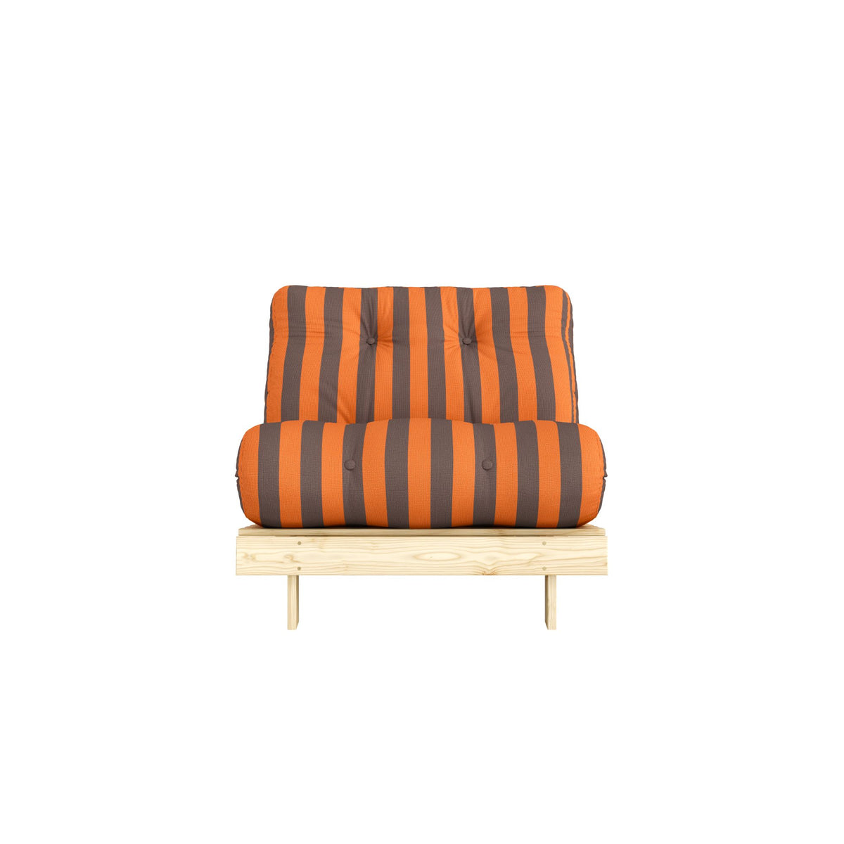 Karup Roots 90 bed chair pine/orange-brown