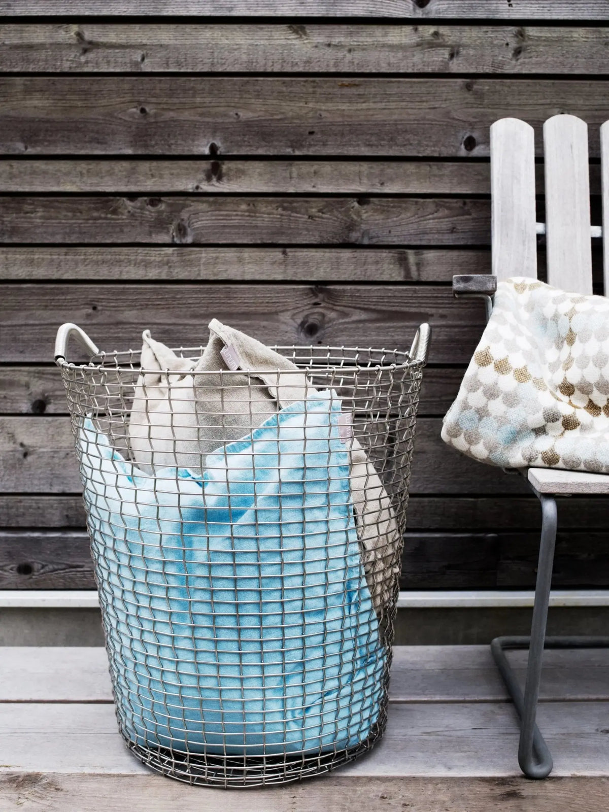 Korbo Classic 80 kori galvanoitu teräs - Laatukaluste