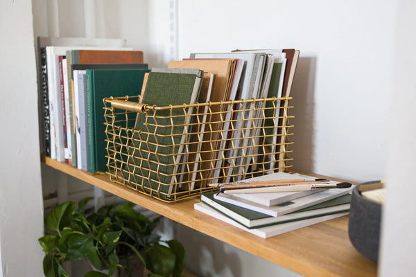 Korbo Rectangular 15 kori messinki - Laatukaluste