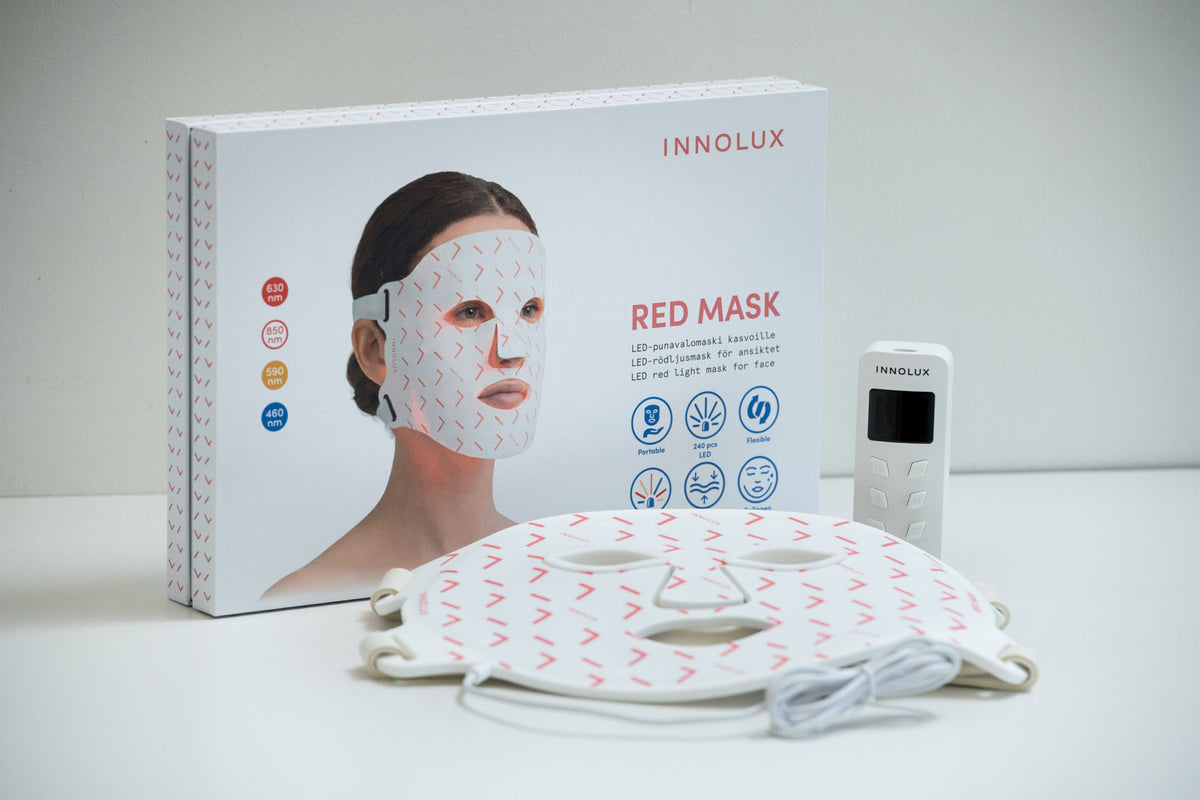 Innolux RED MASK punavalonaamio