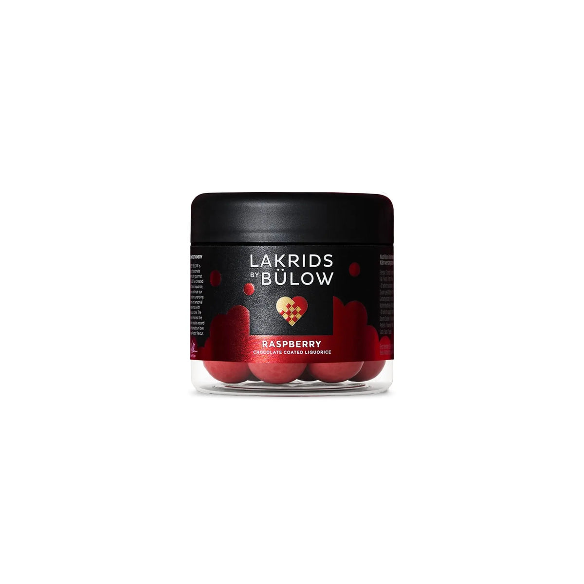 Lakrids by Bülow Crispy Raspberry lakritsipurkki pieni Lakrids by Bülow