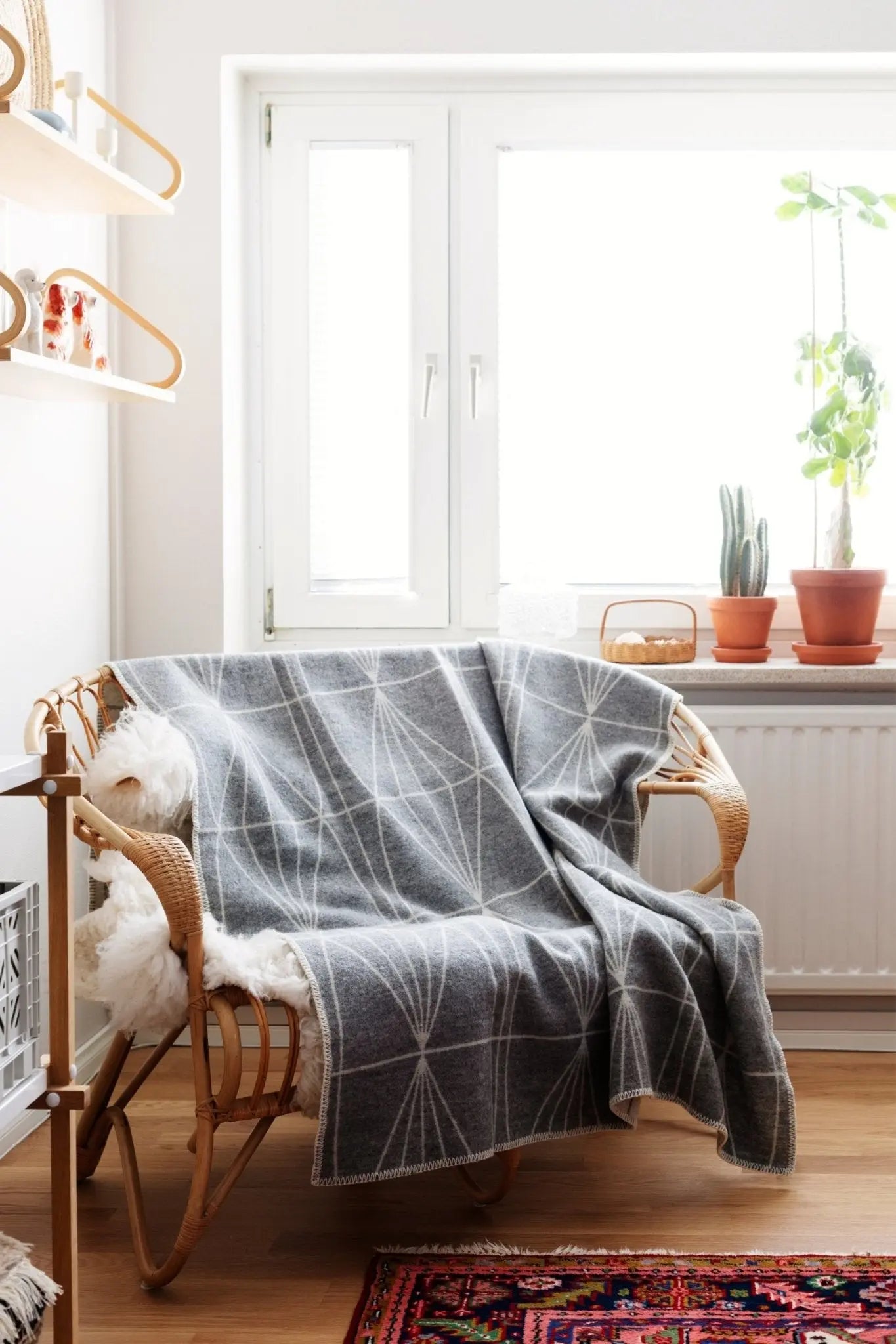 Lapuan Kankurit KEHRÄ huopa harmaa/valkoinen - Laatukaluste