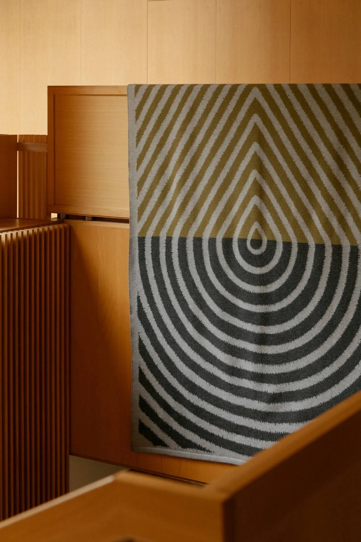 Lapuan Kankurit Metsälampi huopa oliivi/harmaa Lapuan Kankurit