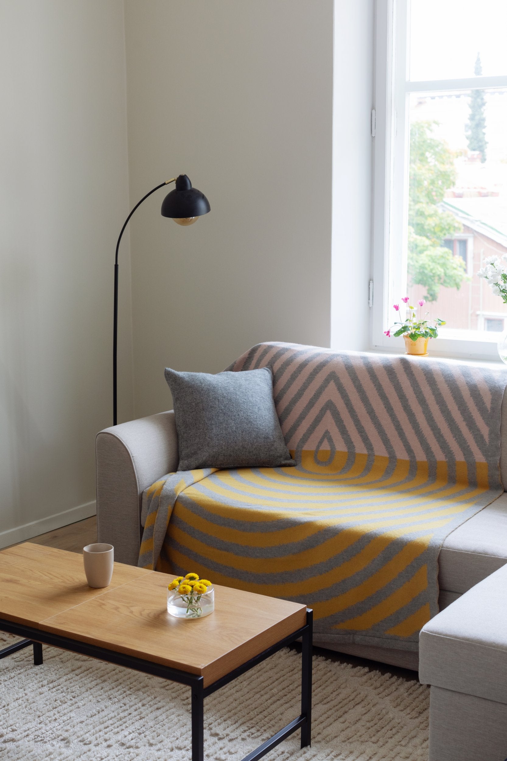 Lapuan Kankurit Metsälampi huopa roosa/okra Lapuan Kankurit