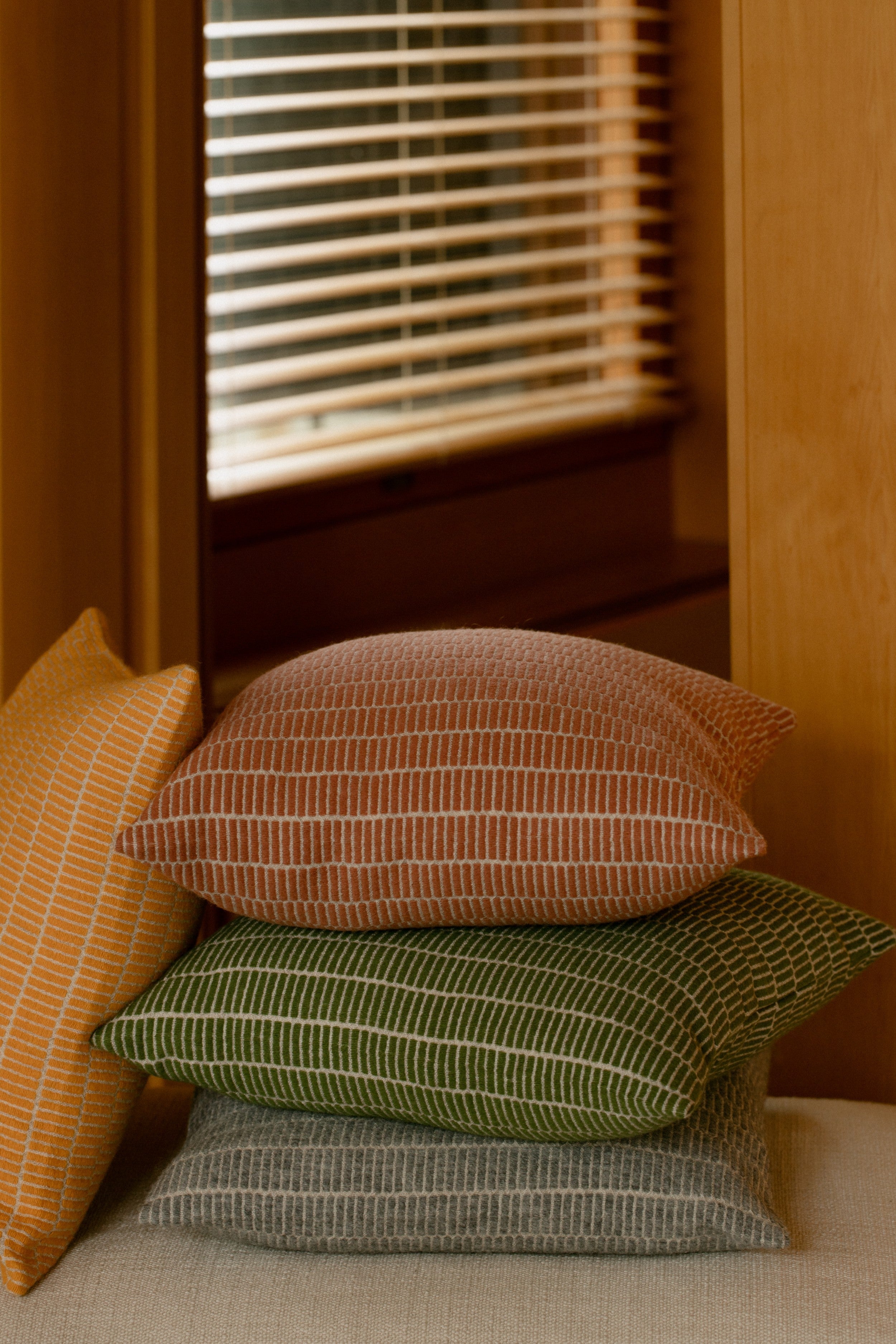 Lapuan Kankurit RAITTI tyynynpäällinen 45x45 kaneli Lapuan Kankurit