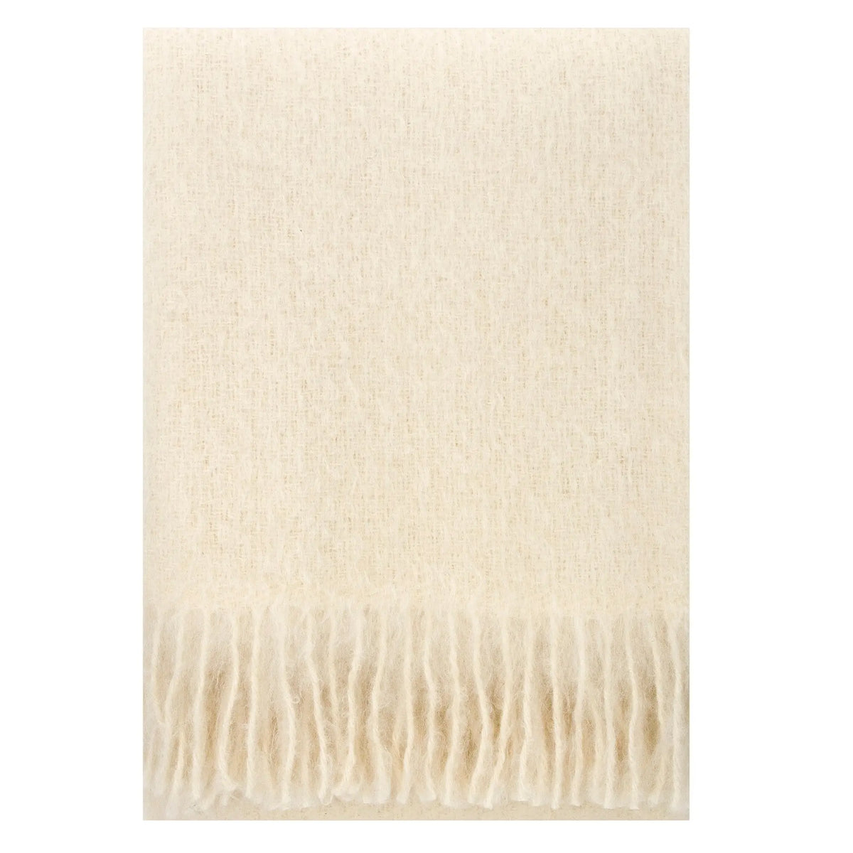 Lapuan Kankurit SAAGA UNI mohairhuopa luonnonvalkoinen - Laatukaluste