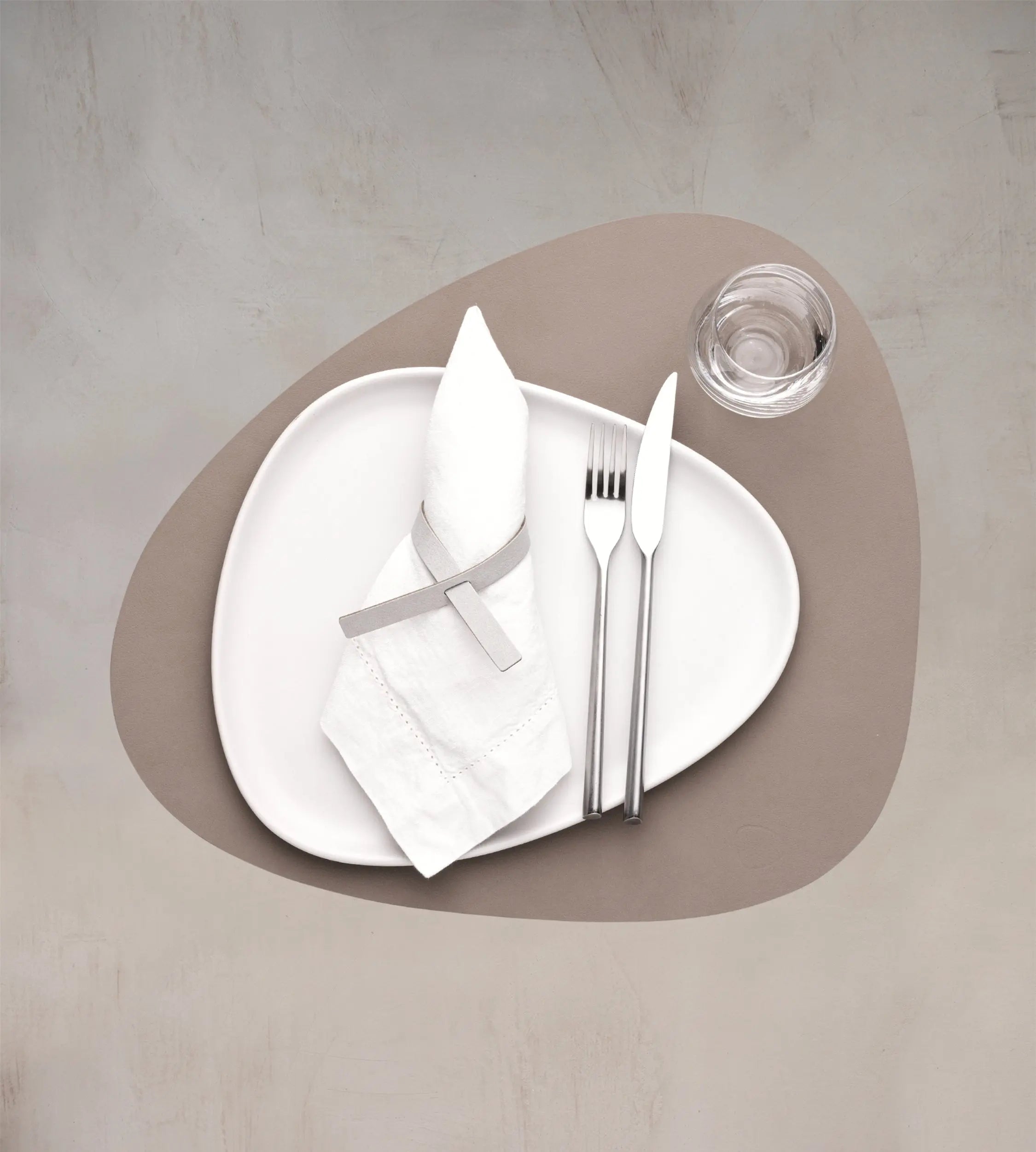 Lind DNA Curve L pöytätabletti savenruskea Lind DNA