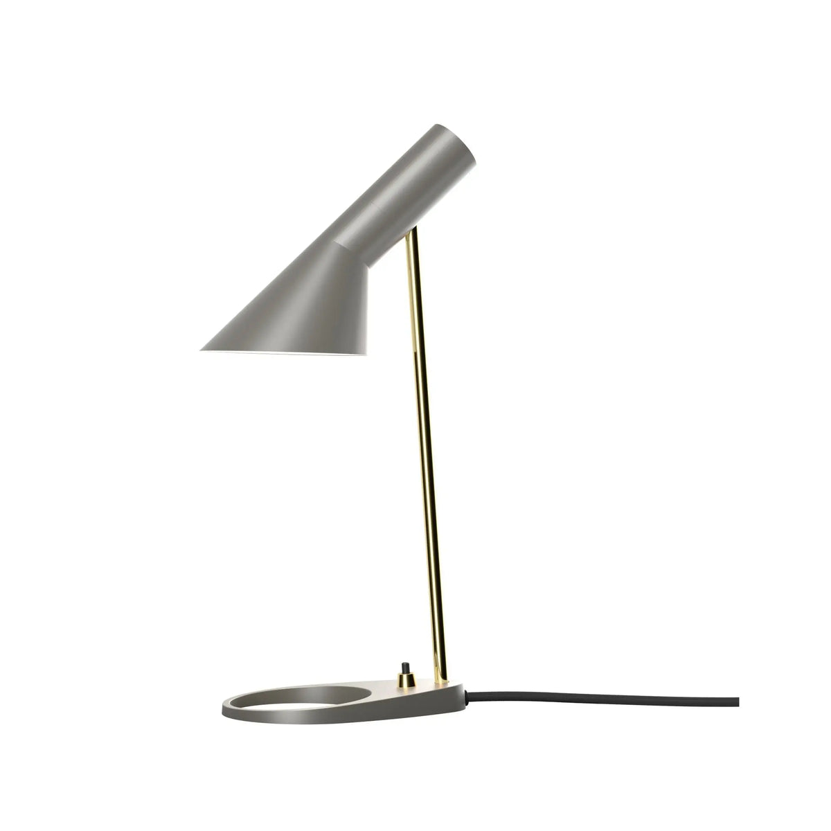 Louis Poulsen AJ Mini pöytävalaisin lämmin harmaa/messinki Louis Poulsen