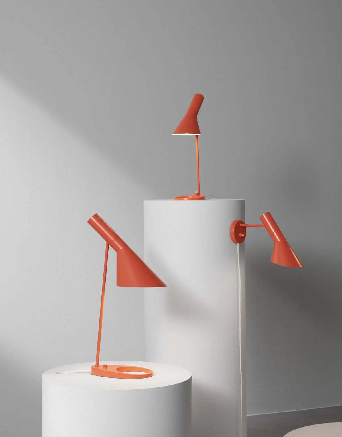 Louis Poulsen AJ Mini pöytävalaisin oranssi Louis Poulsen