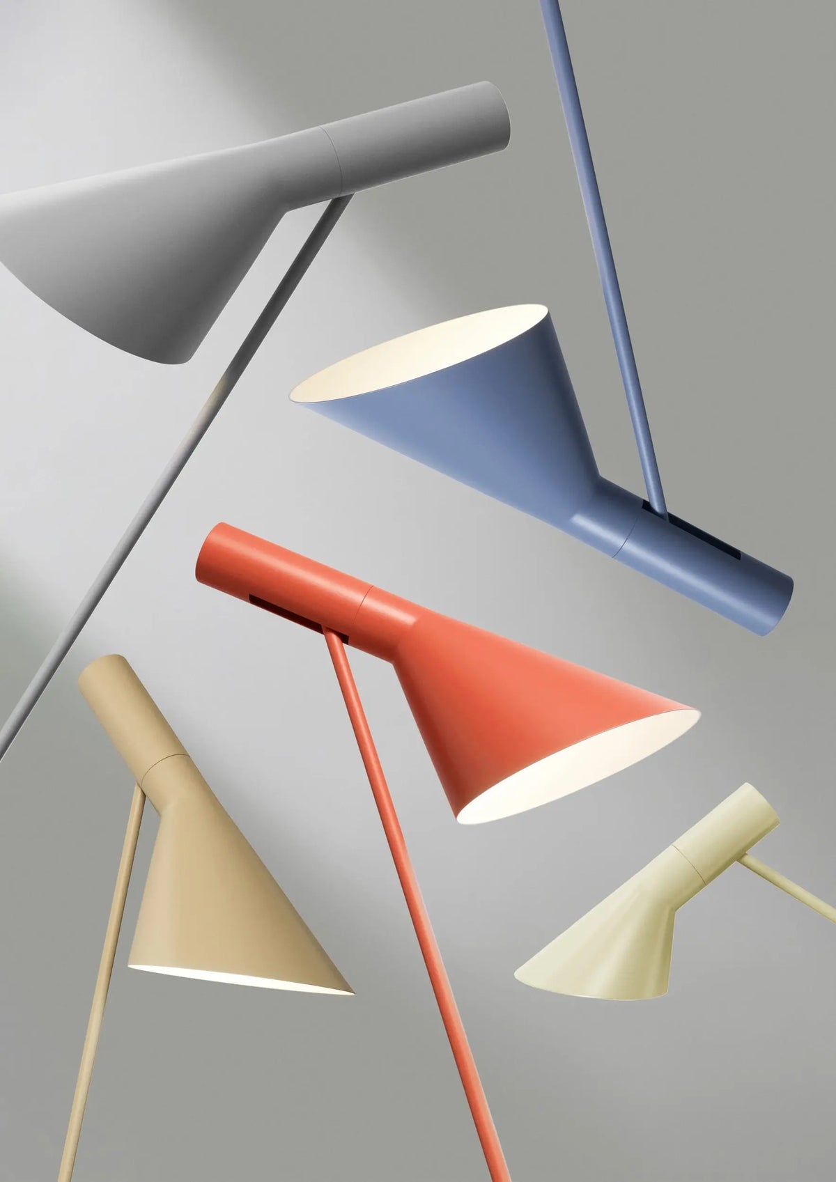 Louis Poulsen AJ Mini pöytävalaisin vaaleankeltainen Louis Poulsen