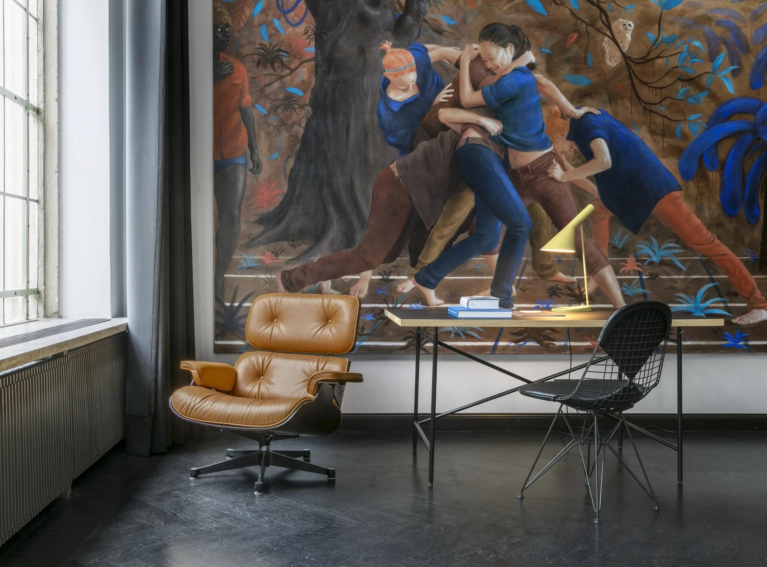 Louis Poulsen AJ pöytävalaisin vaaleankeltainen Louis Poulsen