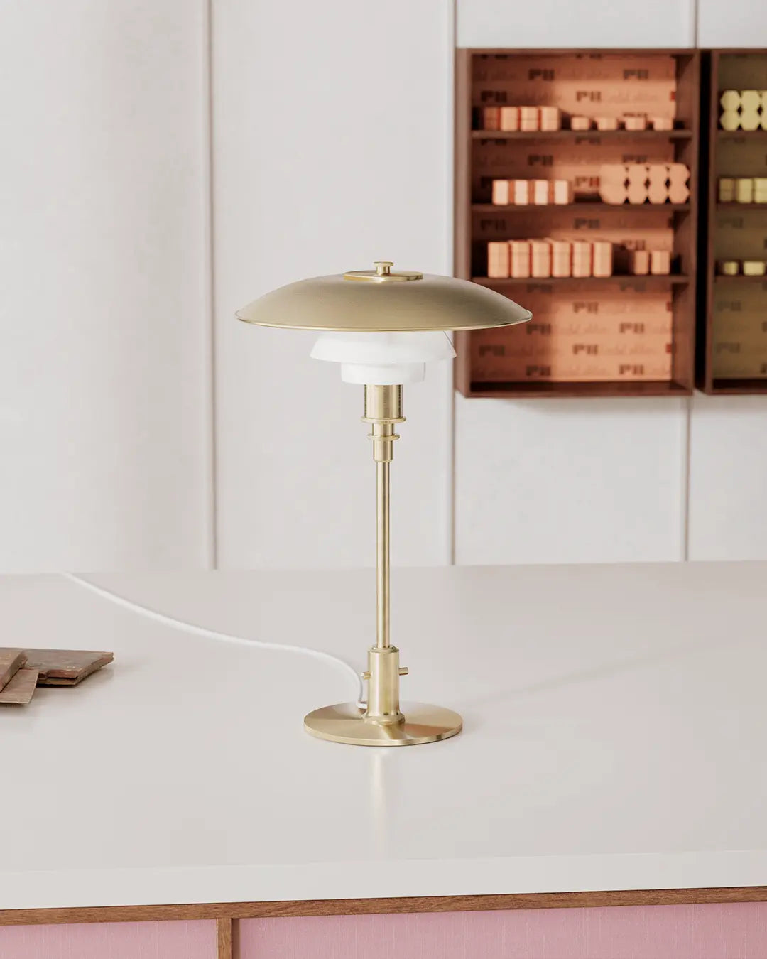 Louis Poulsen PH 3/2 Limited Edition pöytävalaisin messinki - Laatukaluste