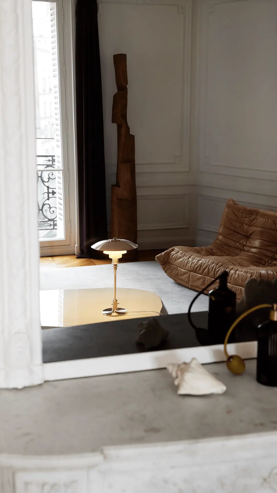 Louis Poulsen PH 3/2 Limited Edition pöytävalaisin messinki - Laatukaluste