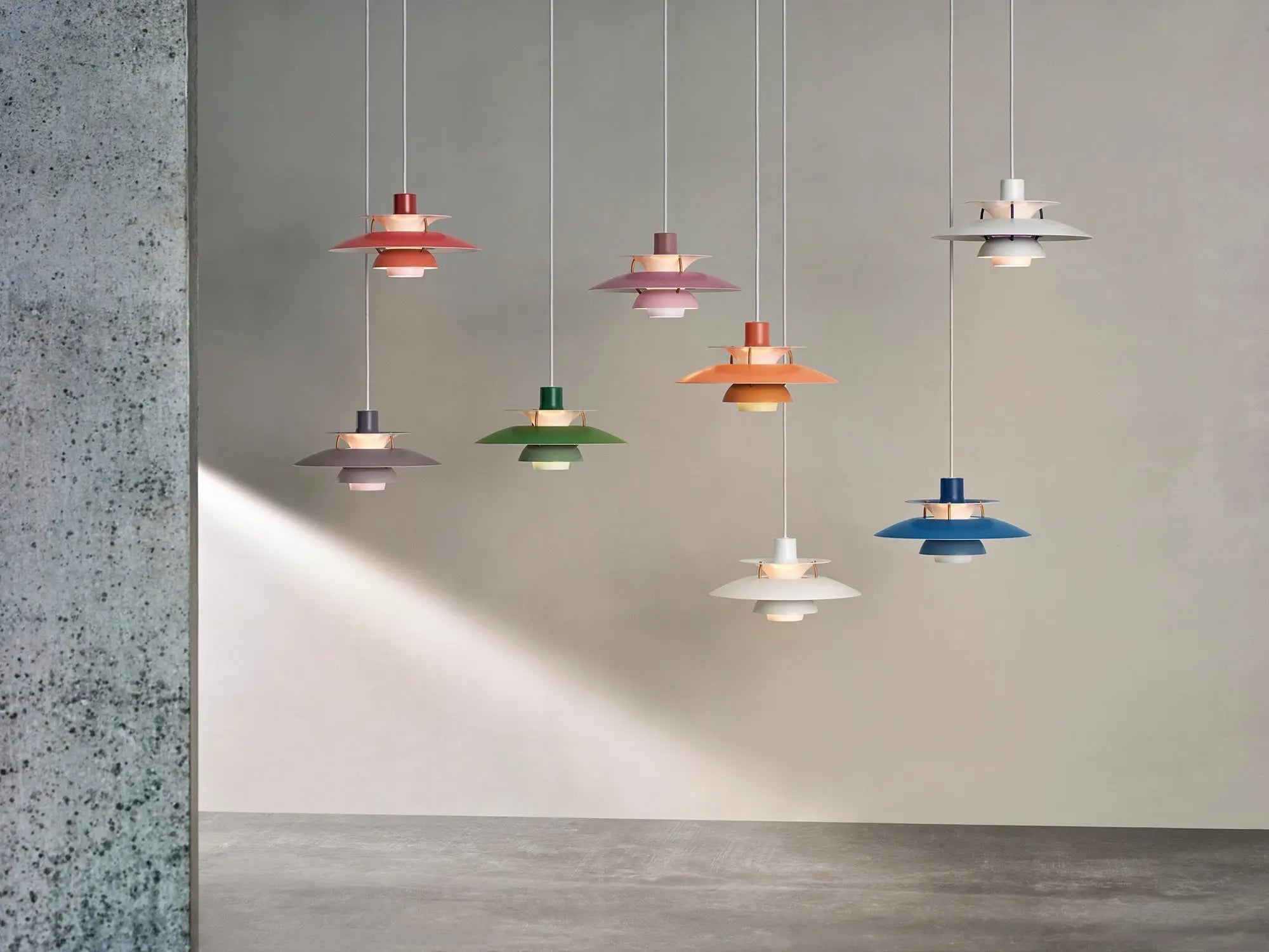 Louis Poulsen PH 5 Mini riippuvalaisin Modern white - Laatukaluste