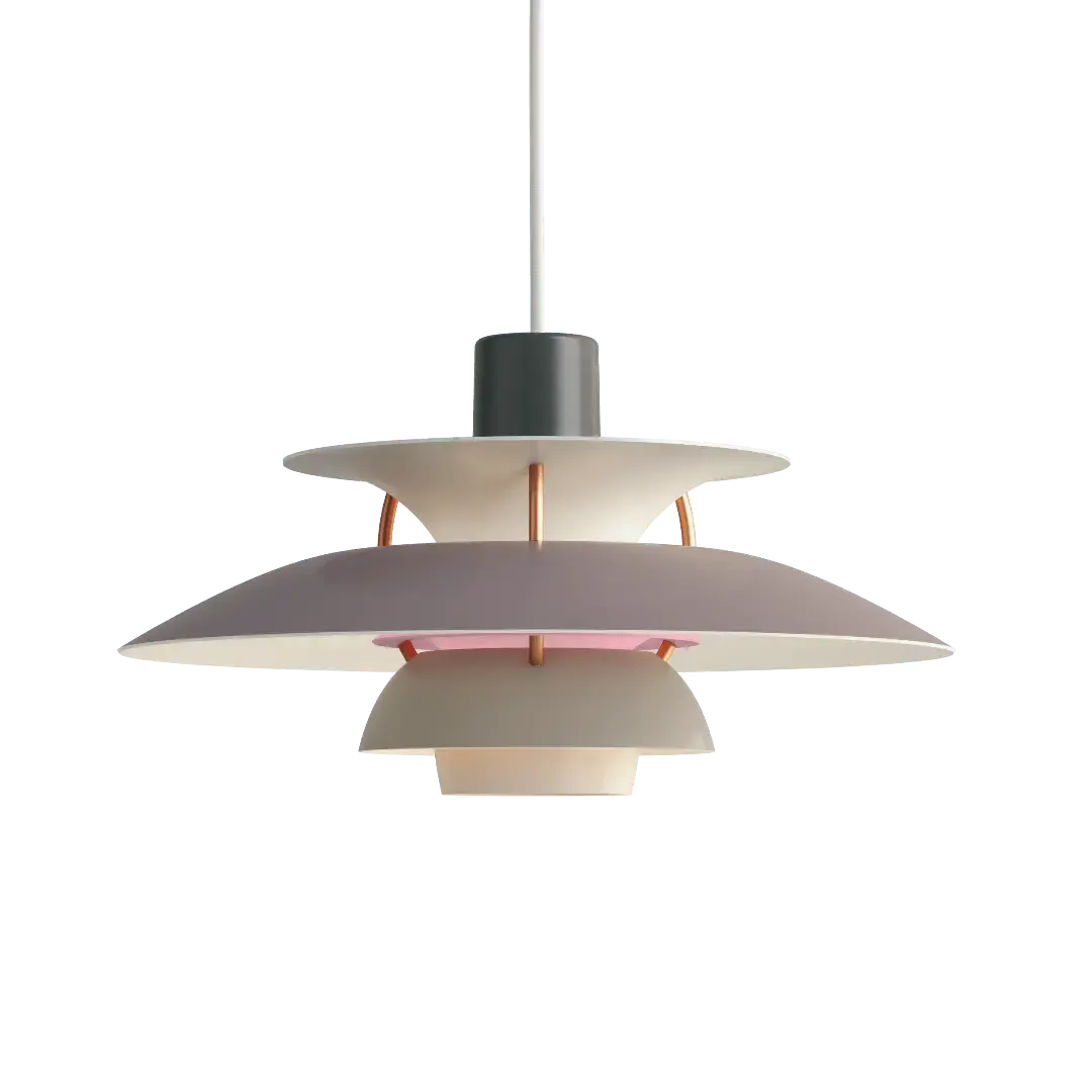 Louis Poulsen PH 5 Mini riippuvalaisin harmaa - Laatukaluste