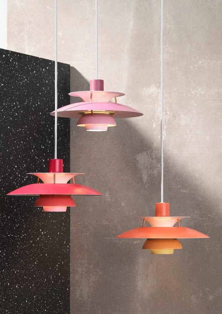 Louis Poulsen PH 5 Mini riippuvalaisin punainen - Laatukaluste