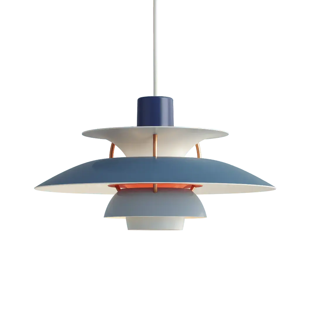 Louis Poulsen PH 5 Mini riippuvalaisin sininen - Laatukaluste