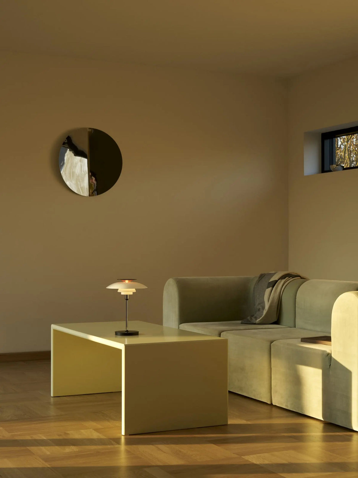 Louis Poulsen PH 80 Portable pöytävalaisin valkoinen/kromi Louis Poulsen